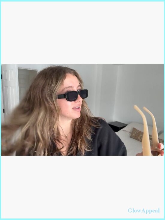 Trendy Y2K Retro Rectangle Sunglasses UV Protection Square Frame - Picture 7 of 7